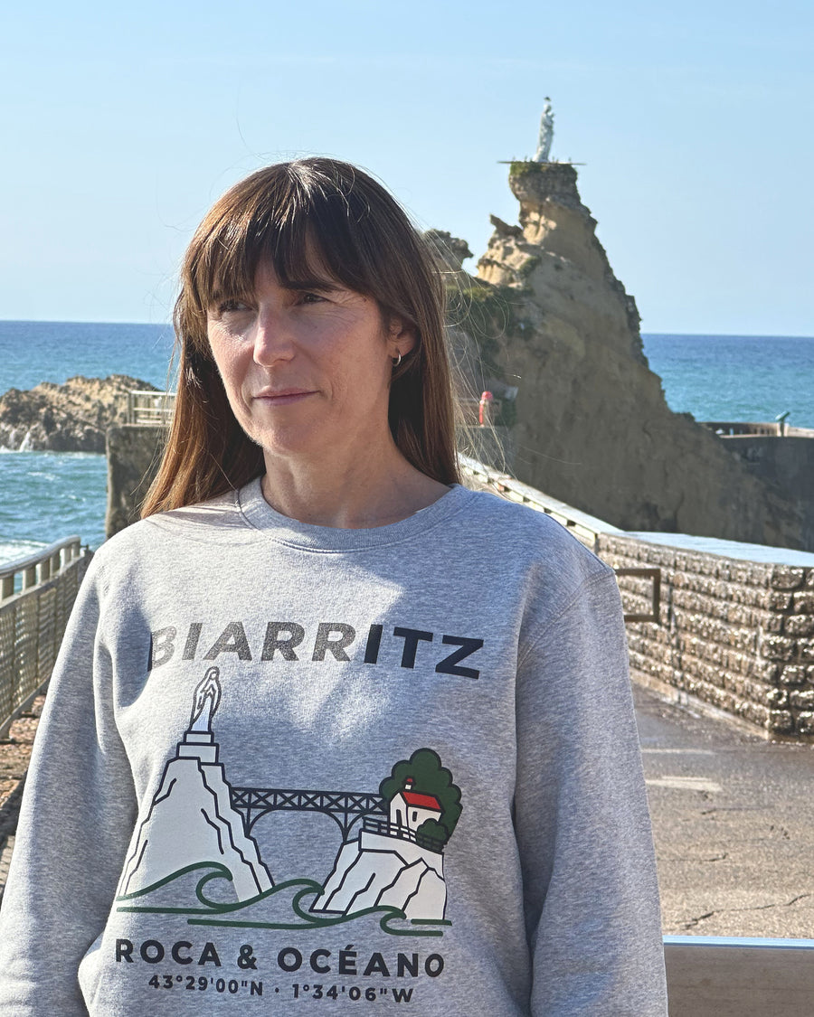 Sudadera Biarritz · Roca & Océano