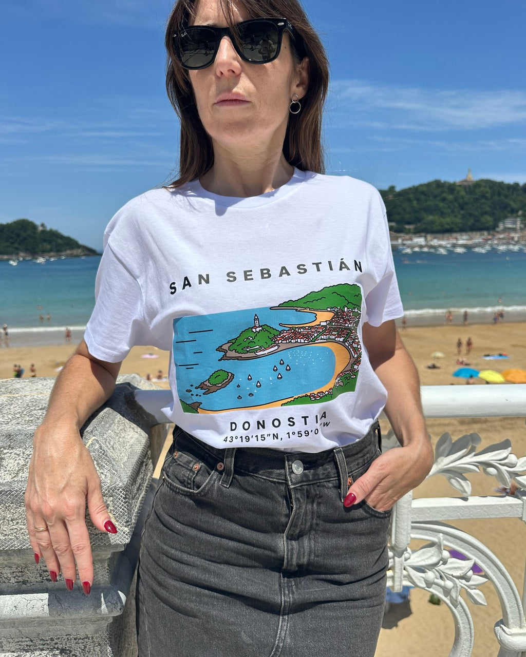 Camiseta San Sebastián — La Concha