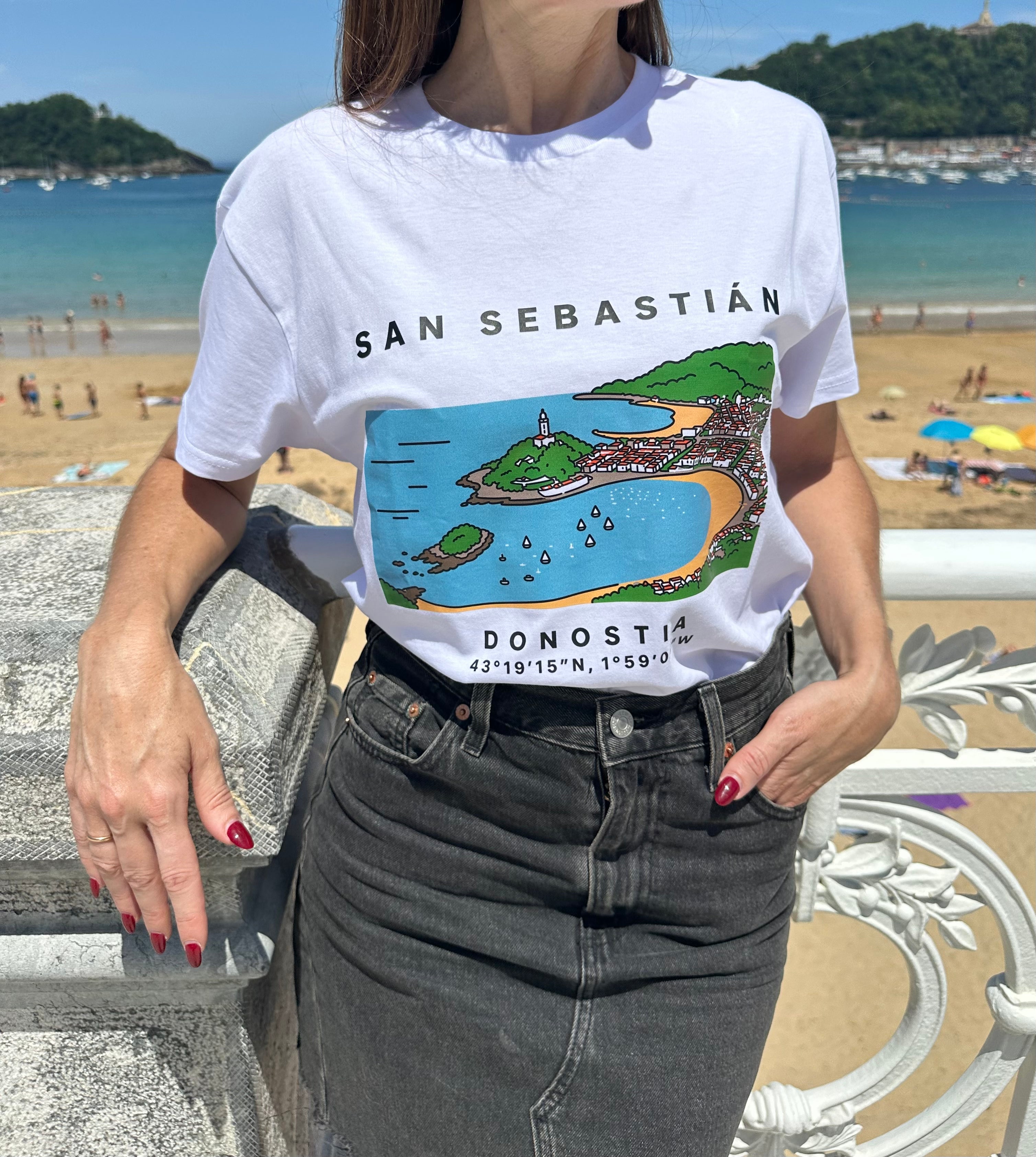 Camiseta San Sebastián — La Concha