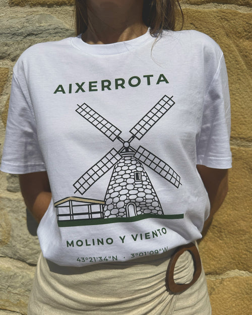 Camiseta Aixerrota IZENA · Molino y Viento