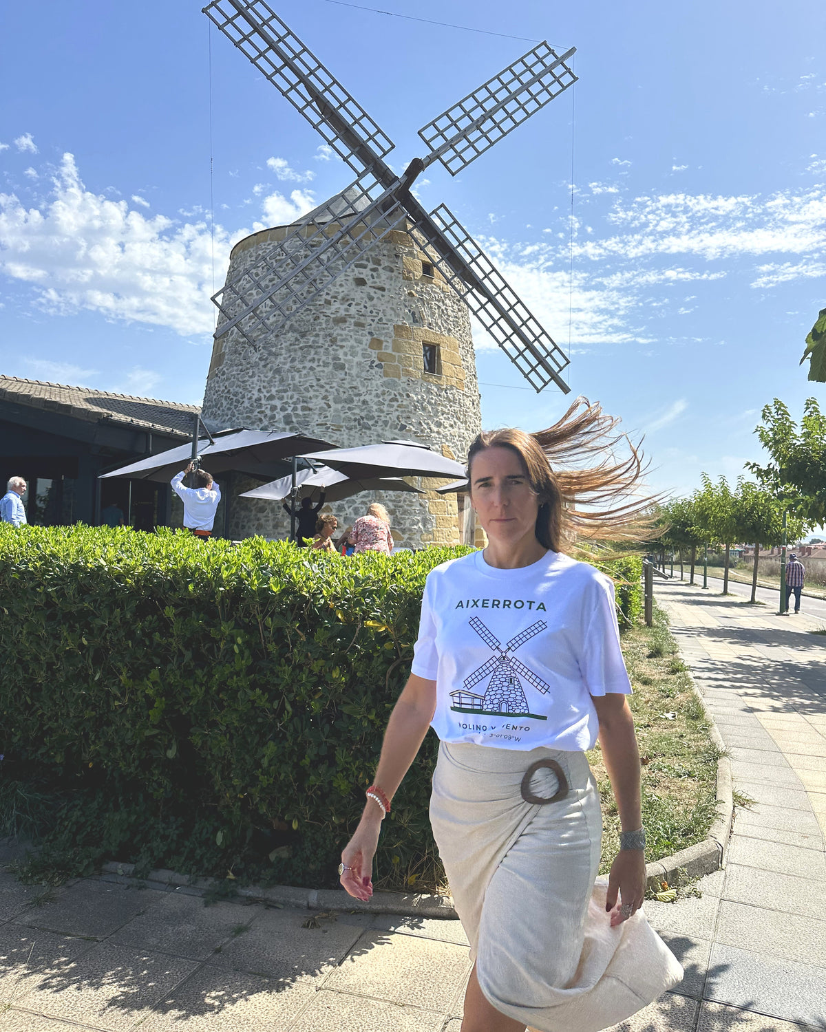 Camiseta Aixerrota · Molino y Viento