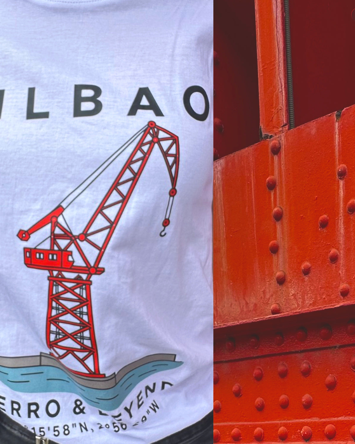 Camiseta Bilbao · Grúa Carola