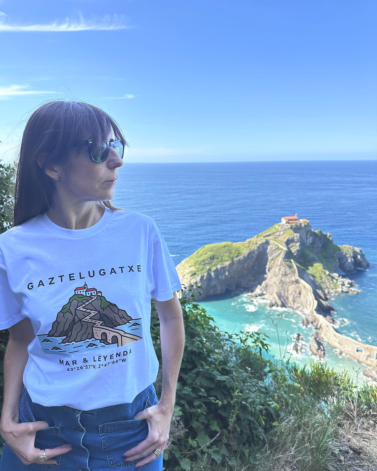 Camiseta Gaztelugatxe · Mar & Leyenda