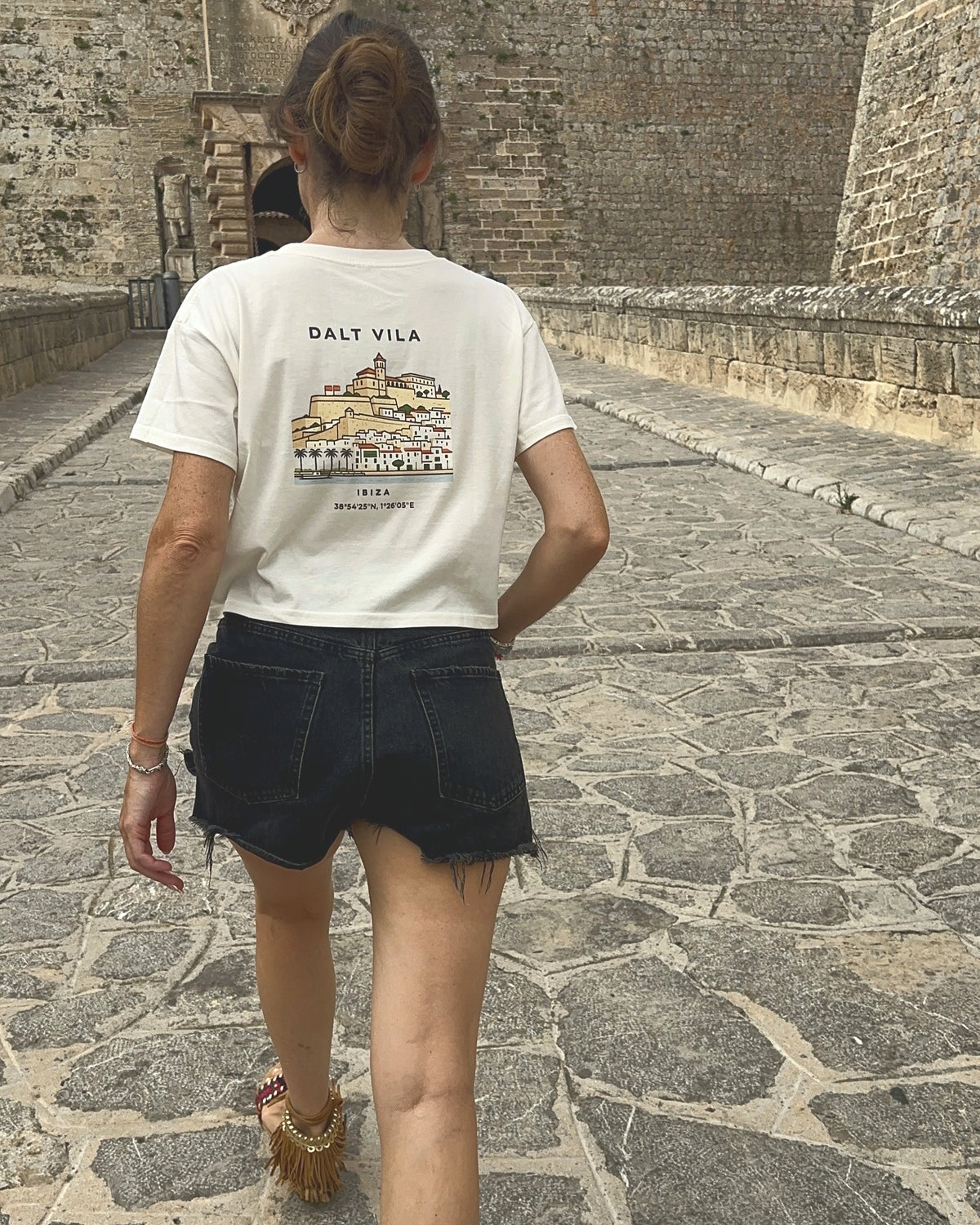 Camiseta Ibiza · Dalt Vila (mujer) — Edición Limitada