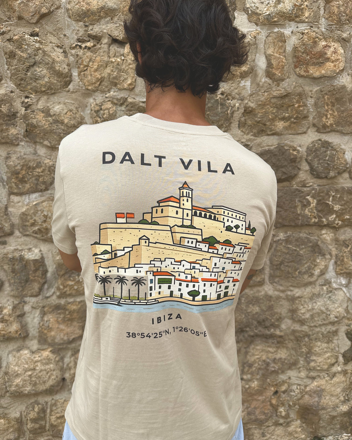 Camiseta Ibiza · Dalt Vila (hombre) — Edición Limitada