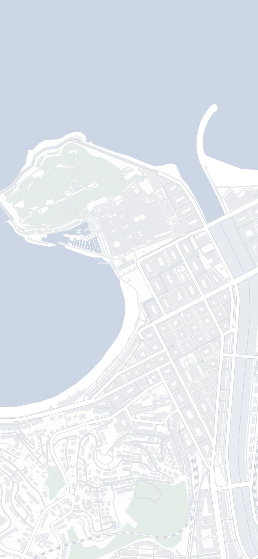 Mapa de La Concha con el punto exacto