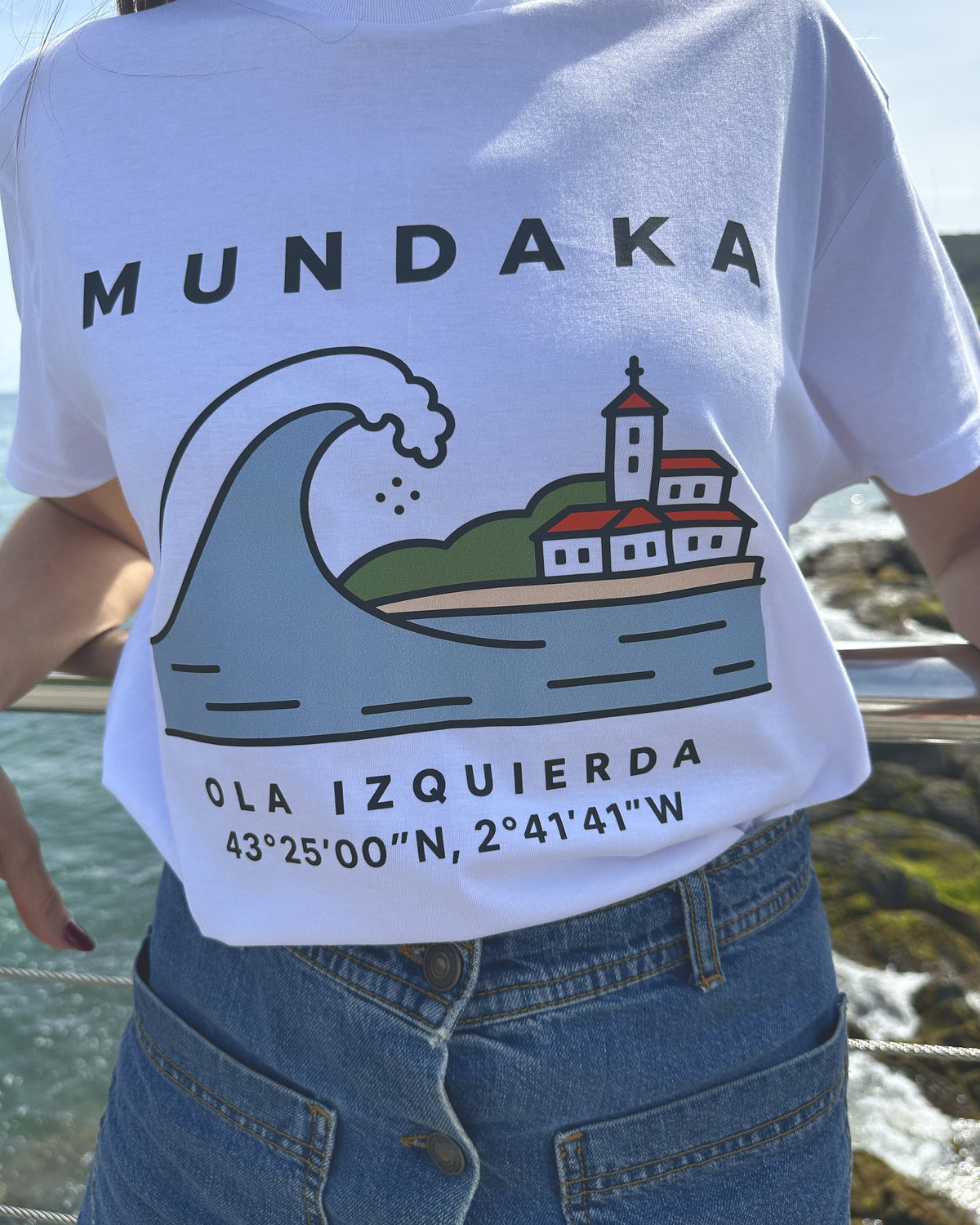 Camiseta Mundaka · Ola Izquierda