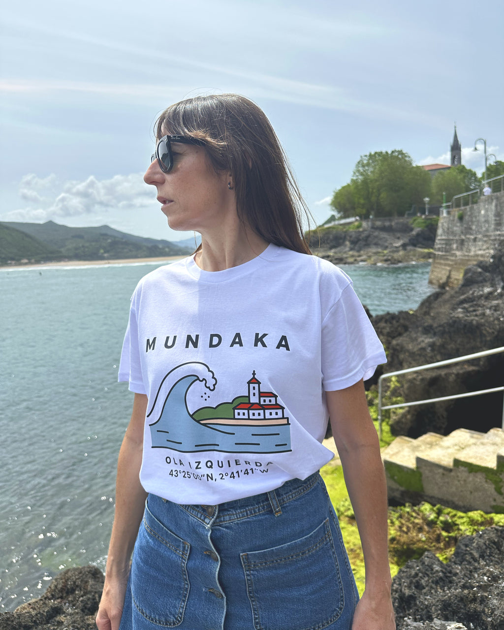 Camiseta Mundaka · Ola Izquierda