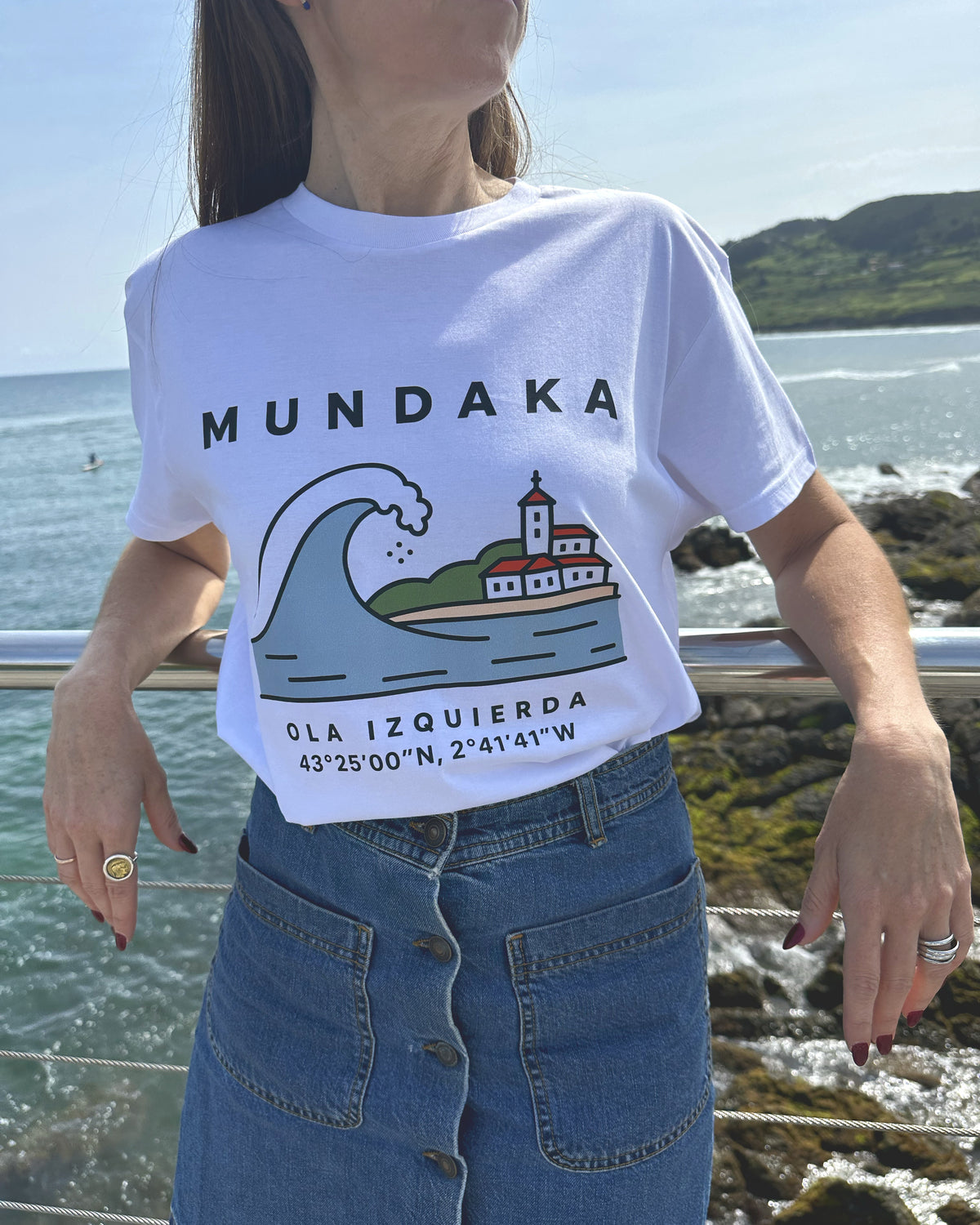 Camiseta Mundaka · Ola Izquierda