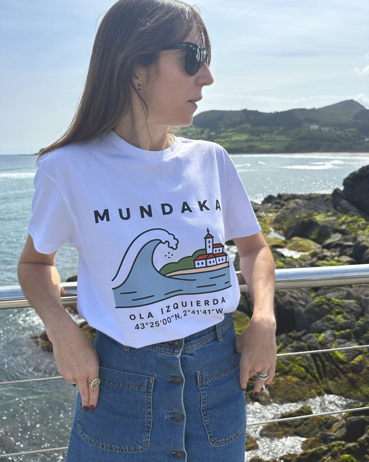 Camiseta Mundaka · Ola Izquierda