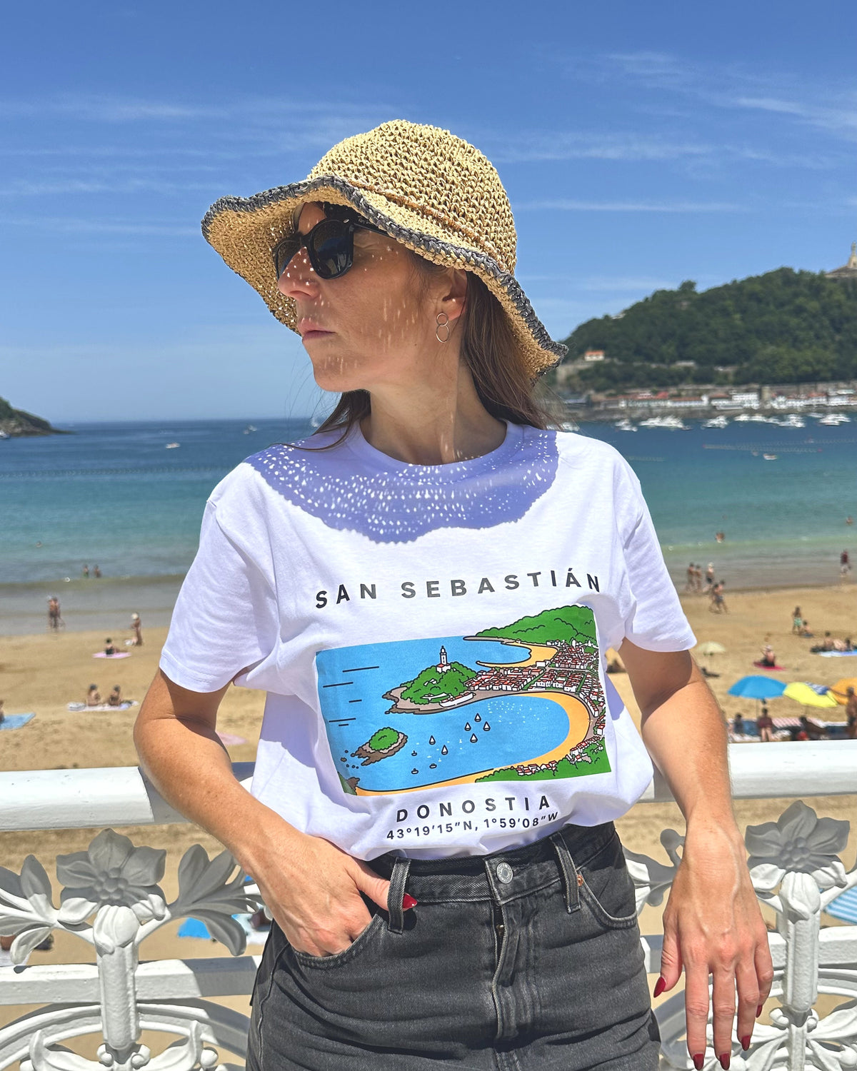 Camiseta San Sebastián · La Concha