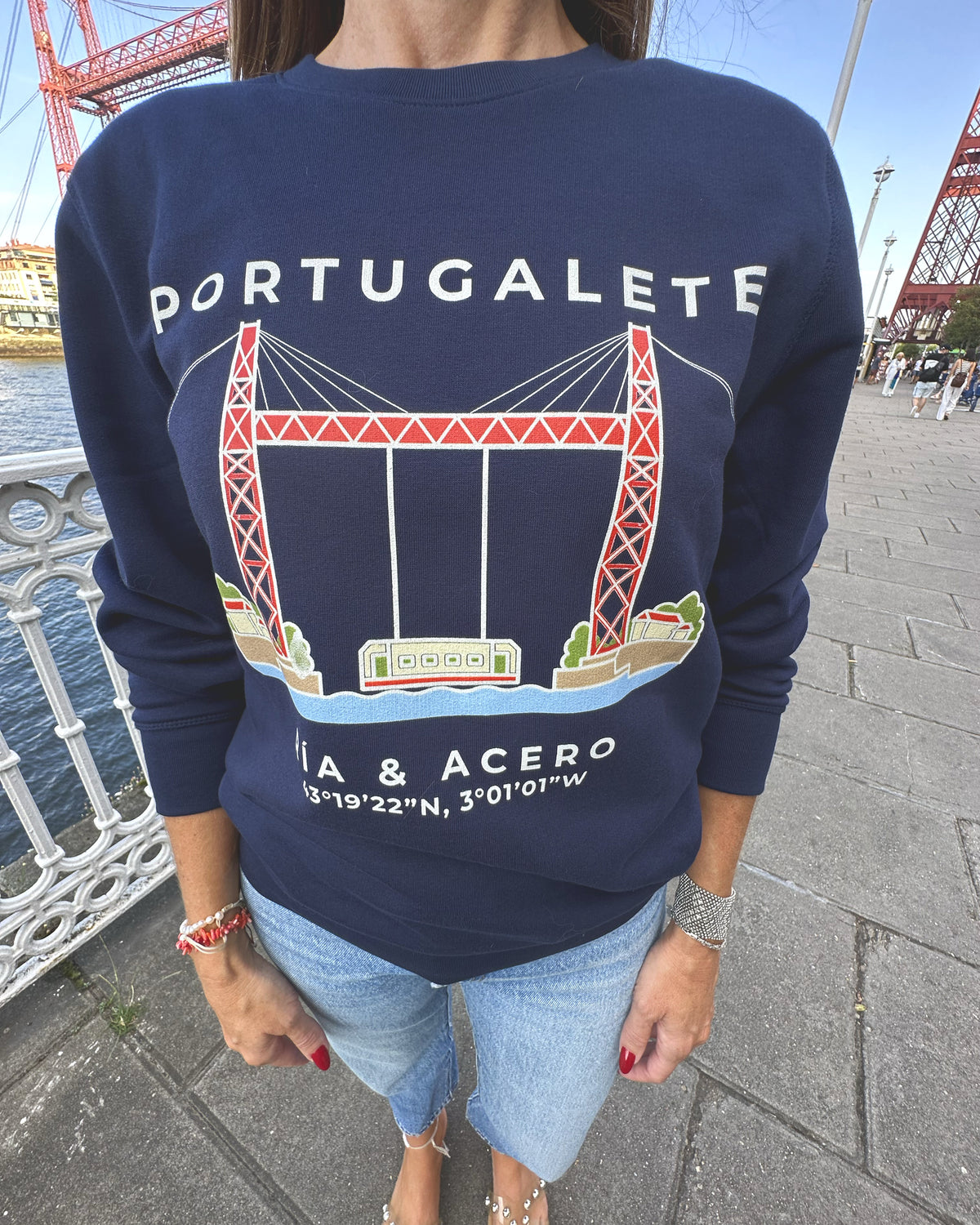 Sudadera Portugalete IZENA · Puente Bizkaia
