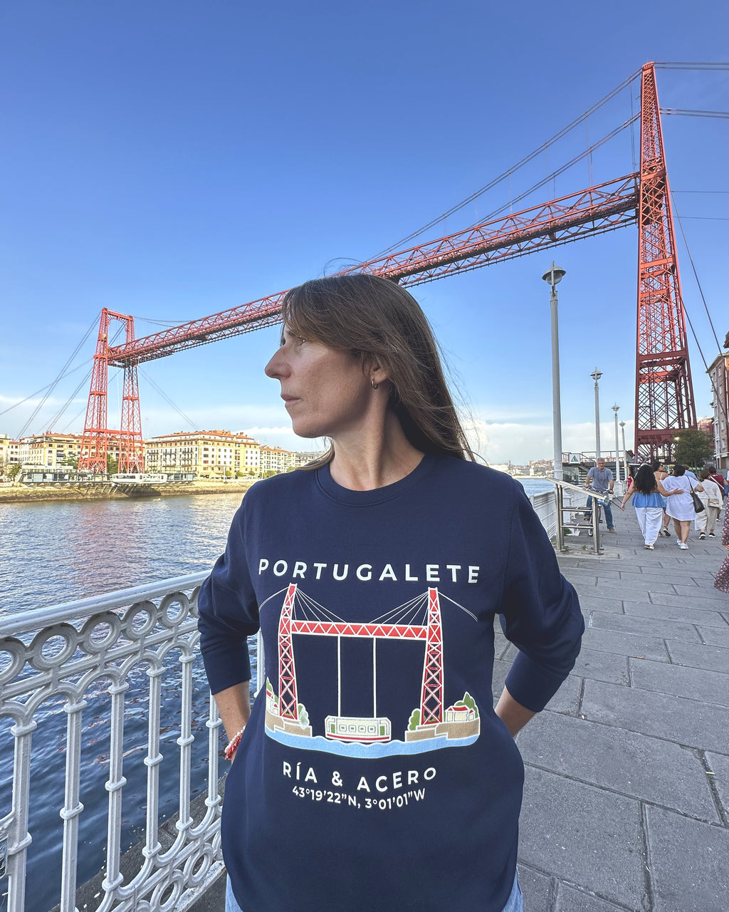 Sudadera Portugalete IZENA · Puente Bizkaia