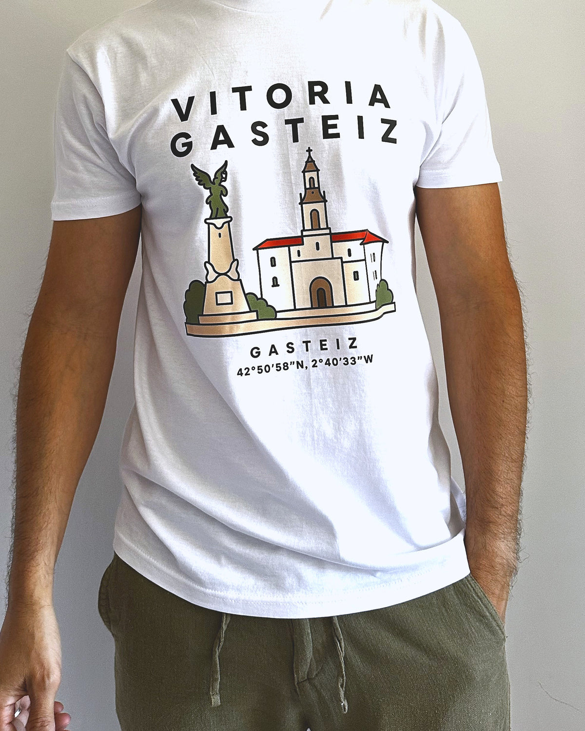 Camiseta Vitoria-Gasteiz · Virgen Blanca