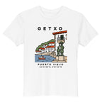 Camiseta de niños IZENA Getxo · Puerto Viejo – en blanco, de frente