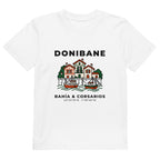Camiseta de niños IZENA Donibane · Bahía & Corsarios – en blanco, de frente
