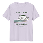Camiseta IZENA Sopelana · El Peñón – en lavanda, de frente