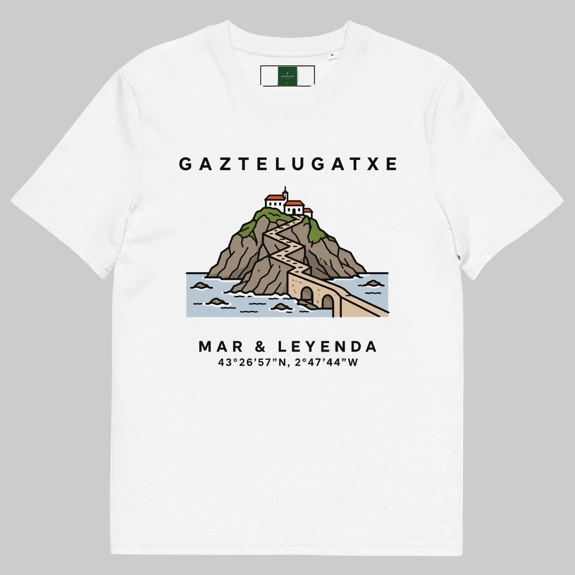 Camiseta Gaztelugatxe — Mar & Leyenda