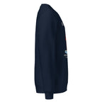 Sudadera IZENA Bilbao · Grúa Carola – en azul marino, de lado derecho