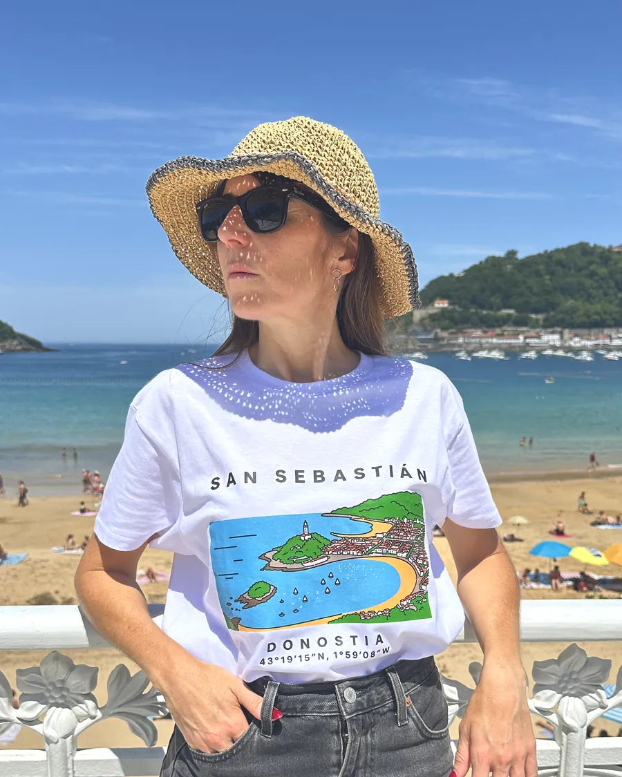 Camiseta San Sebastián · La Concha